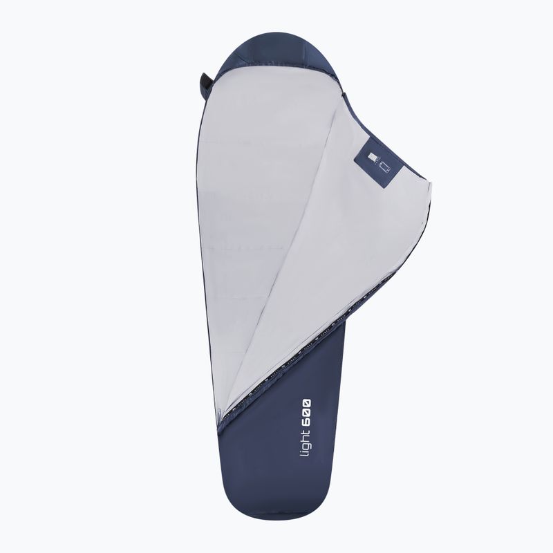 Sacco a pelo KADVA Light 600 R destro blu navy 4