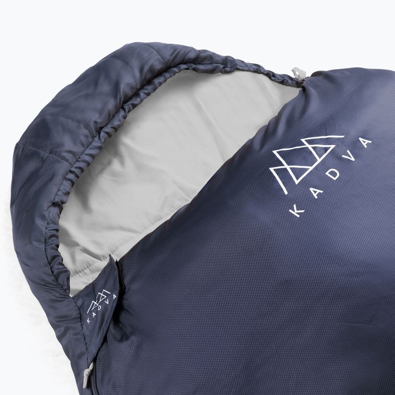 Sacco a pelo KADVA Light 600 R destro blu navy 12