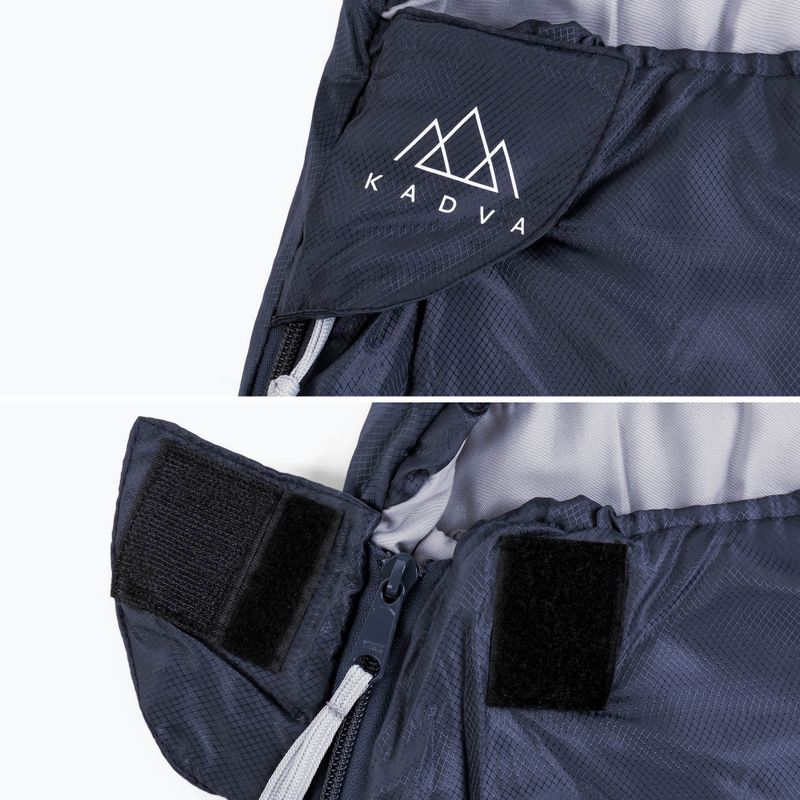 Sacco a pelo KADVA Light 600 R blu navy destro 7