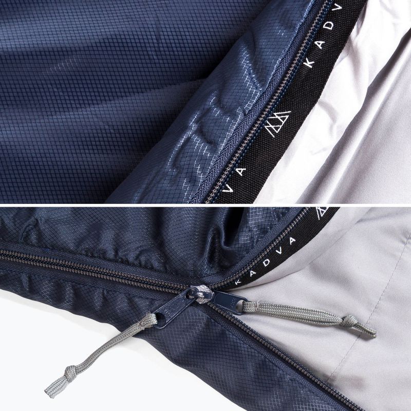 Sacco a pelo KADVA Light 600 L sinistro blu navy 10