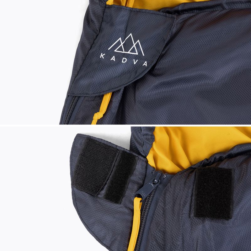 Sacco a pelo KADVA Light 800 R blu navy destro 9