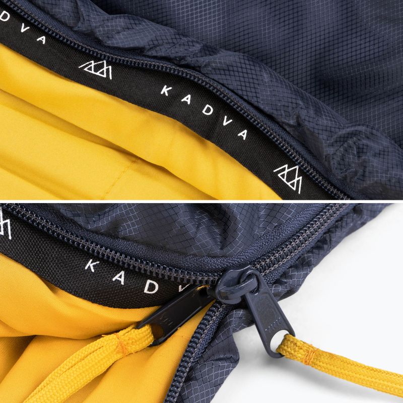 Sacco a pelo KADVA Light 800 R blu navy destro 10