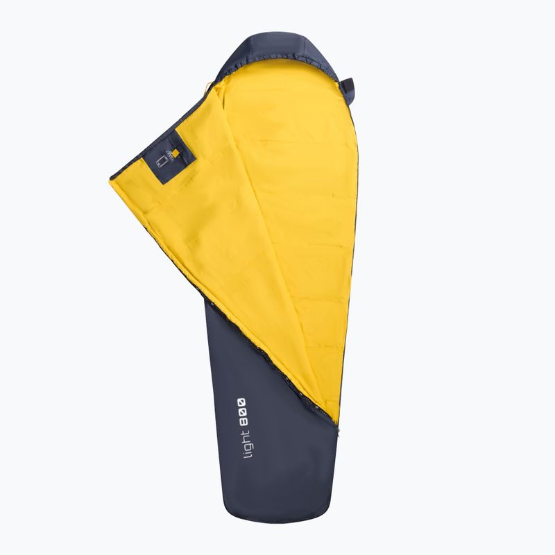 Sacco a pelo KADVA Light 800 L sinistro blu navy 4