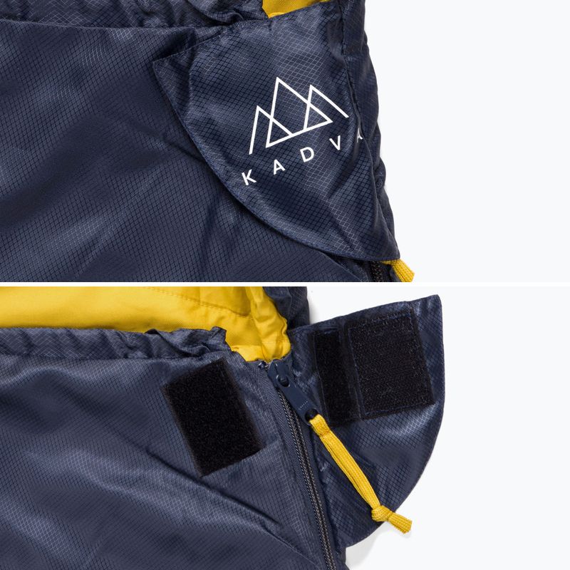 Sacco a pelo KADVA Light 800 L grigio sinistro 9