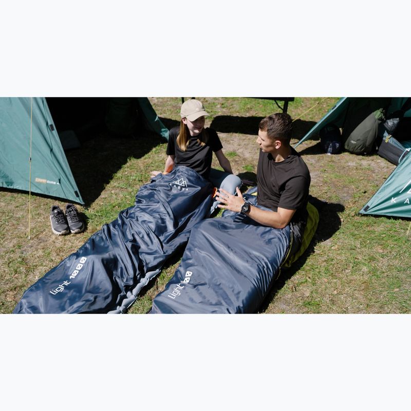 Sacco a pelo KADVA Light 1000 L sinistro blu navy 8