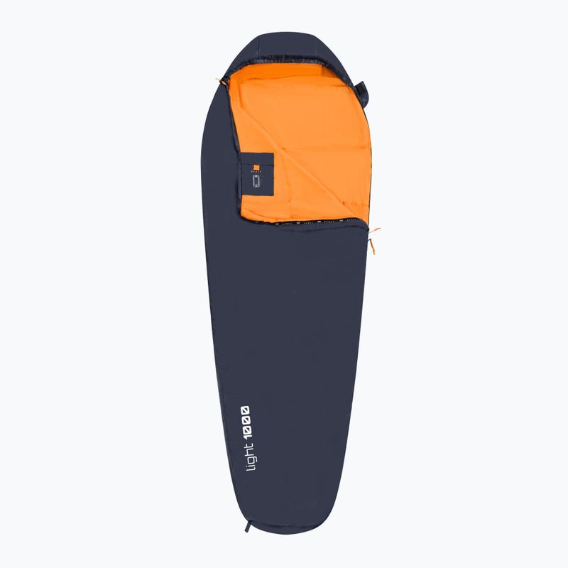 Sacco a pelo KADVA Light 1000 L sinistro blu navy
