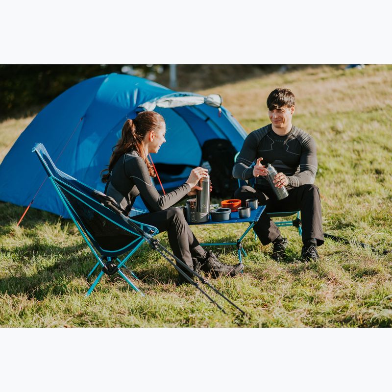 Sedia da campeggio pieghevole KADVA Sego Mid ultraleggero blu 4