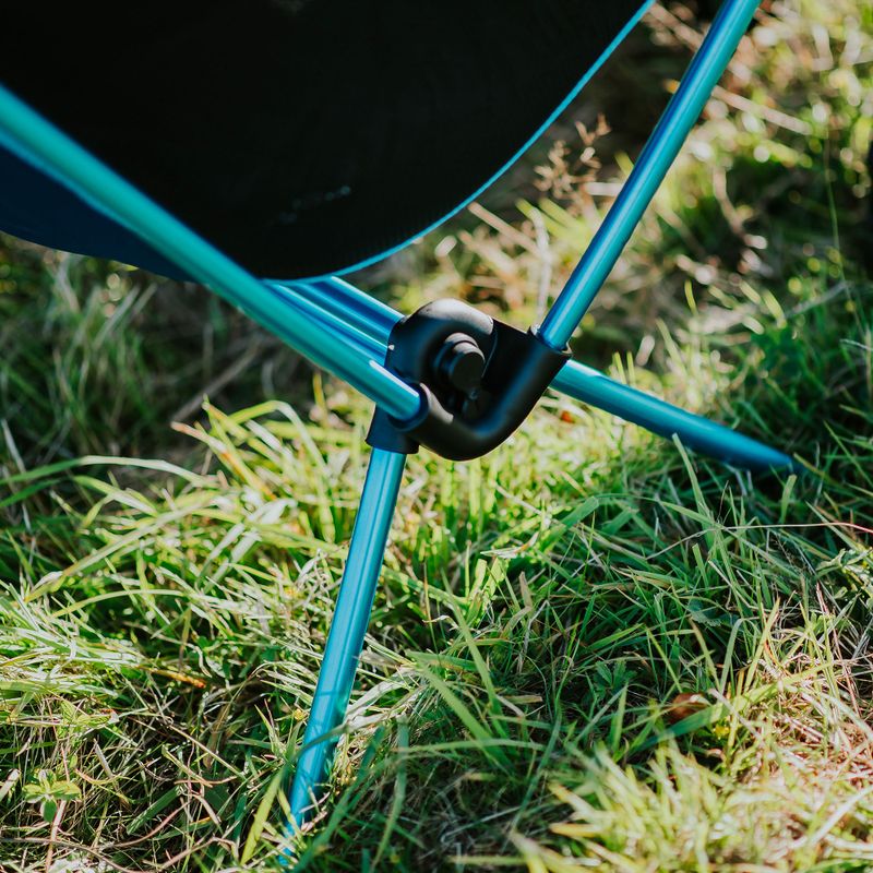 Sedia da campeggio pieghevole KADVA Sego Mid ultraleggero blu 5