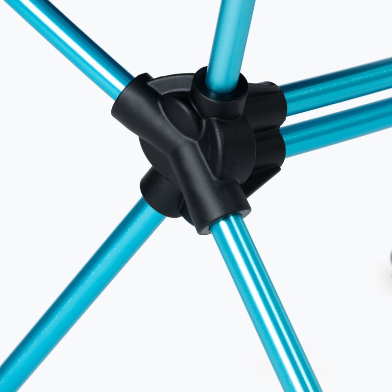 Sedia da campeggio pieghevole KADVA Sego Low ultraleggero blu 5
