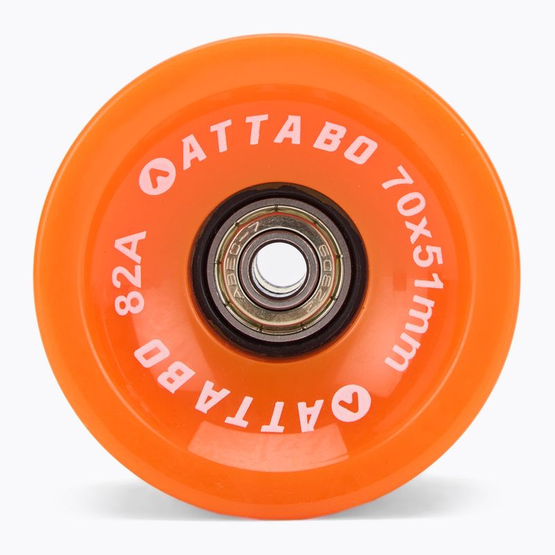 ATTABO Ruote Longboard 70x51 mm 4 pezzi arancio