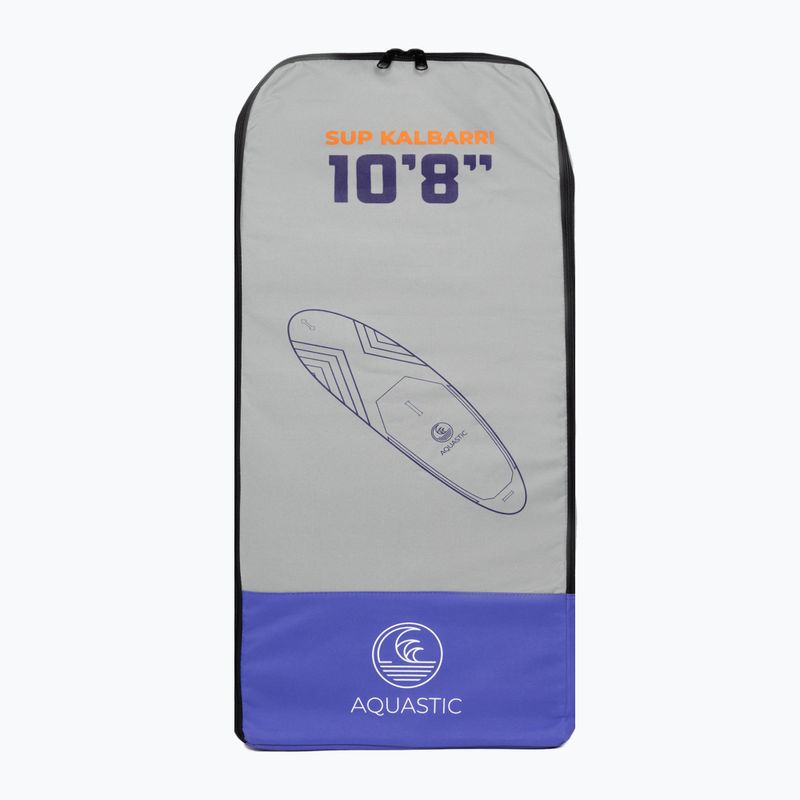 Zaino porta tavola SUP AQUASTIC Kalbarri 10'8" grigio