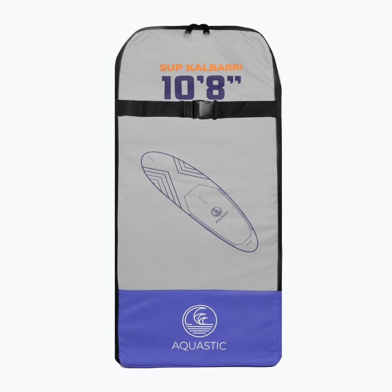 Zaino porta tavola SUP AQUASTIC Kalbarri 10'8" grigio 2