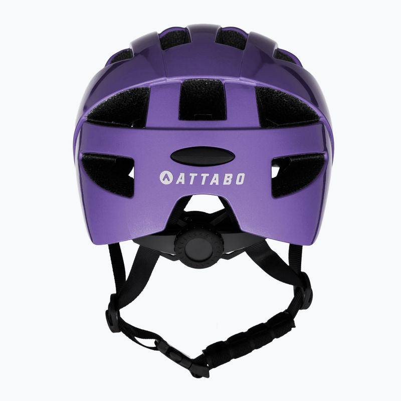 Casco da bicicletta per bambini ATTABO K200 viola 9