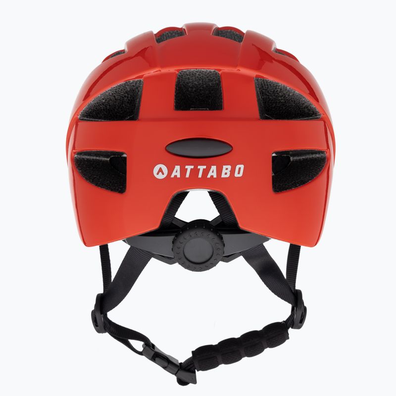 Casco da bicicletta per bambini ATTABO K200 rosso 8