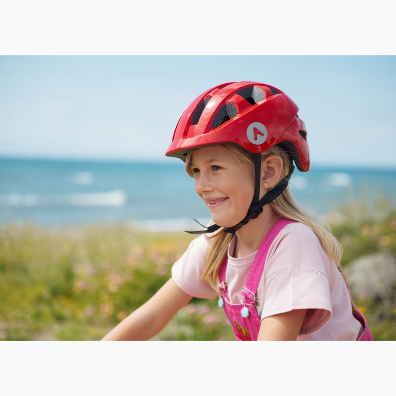 Casco da bicicletta per bambini ATTABO K200 rosso 5