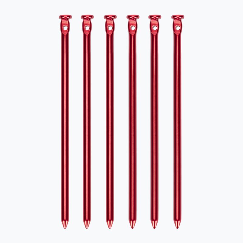 Picchetti per tende KADVA Alupin 6 pz. rosso 3