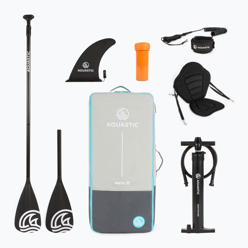 SUP AQUASTIC Perth 11' tavola allround arancione 17