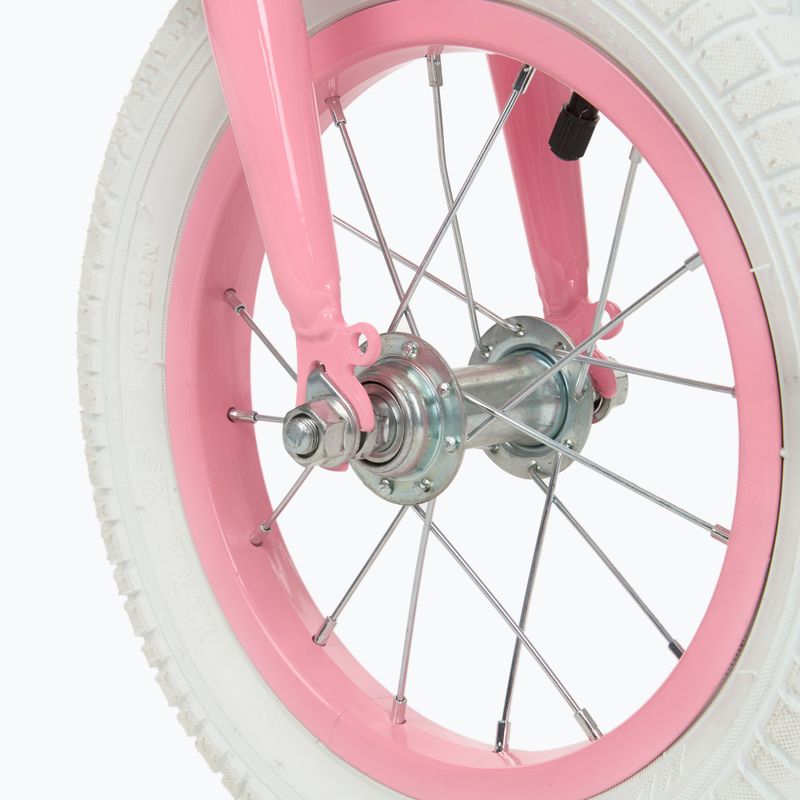 ATTABO Ace 12" bicicletta da fondo rosa 8