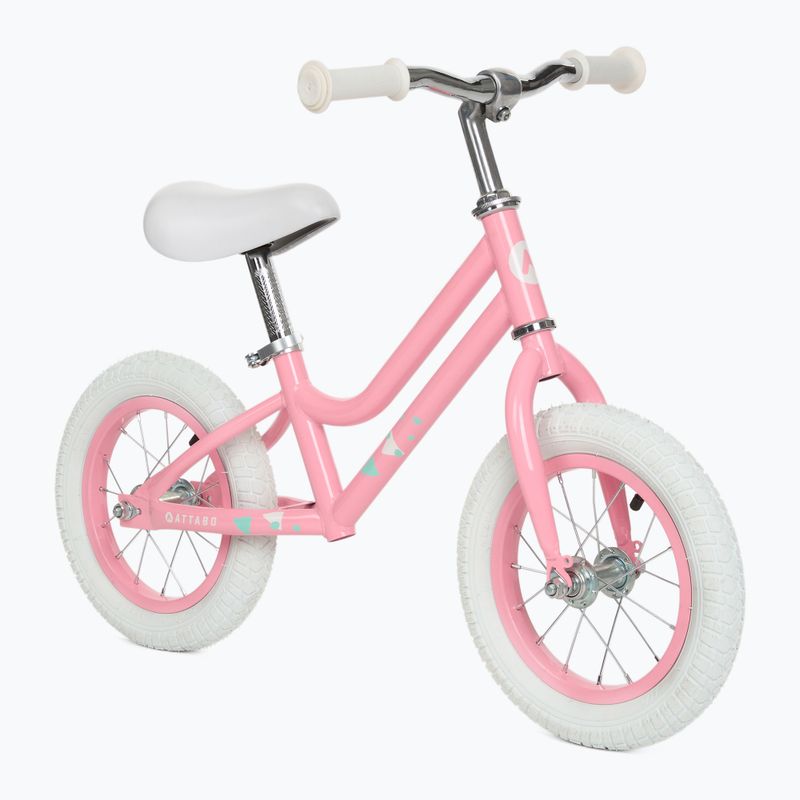 ATTABO Ace 12" bicicletta da fondo rosa 13