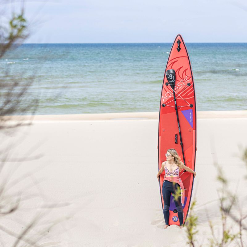 Tavola SUP AQUASTIC Touring 12'6" rossa 14
