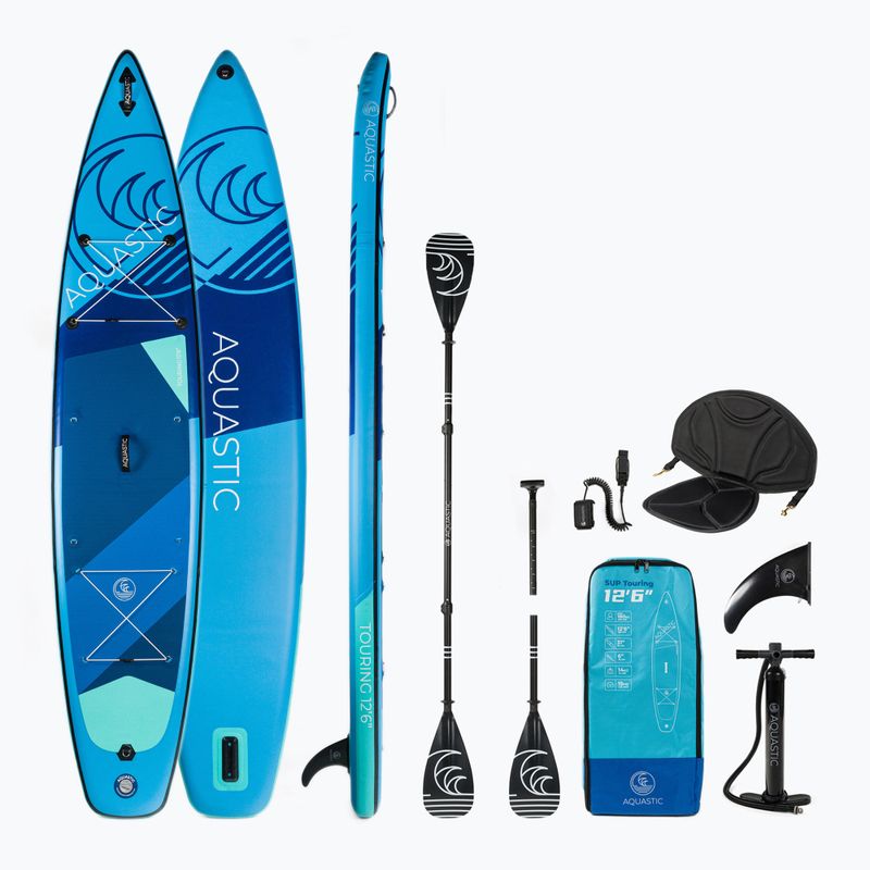 SUP AQUASTIC Tavola da turismo 12'6" blu