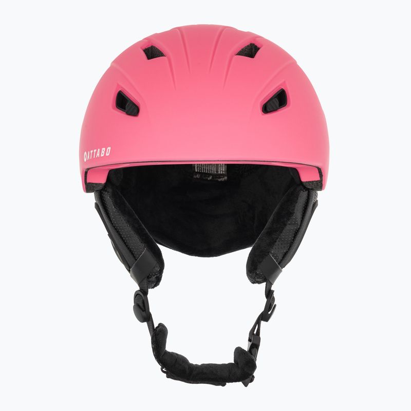 Casco da sci per bambini ATTABO S200 rosa 2