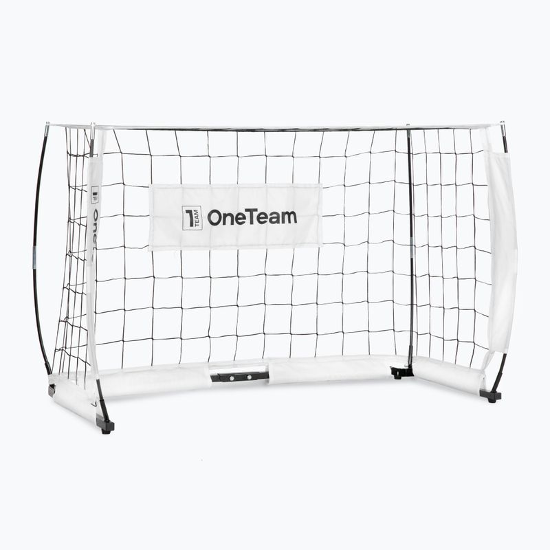 OneTeam Flex Porta da calcio quadrata 120 x 80 cm bianca