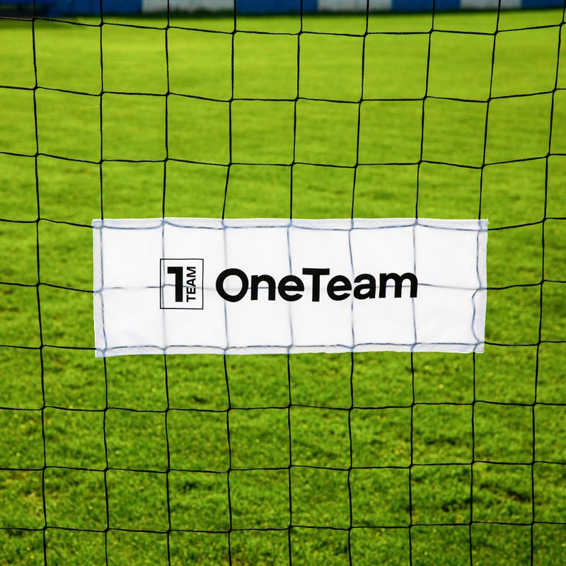 OneTeam Flex Porta da calcio quadrata 300 x 100 cm bianca 7