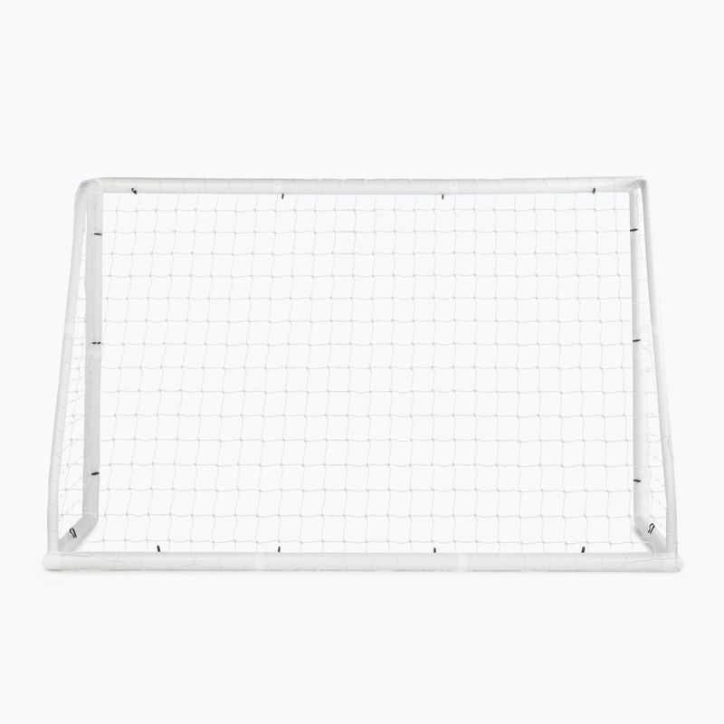 Porta da calcio OneTeam in PVC 244 x 150 cm bianco 3