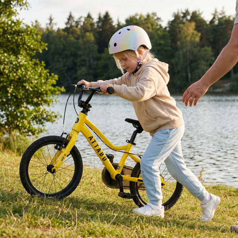 Bicicletta per bambini ATTABO EASE 16" 7,3 kg giallo 3