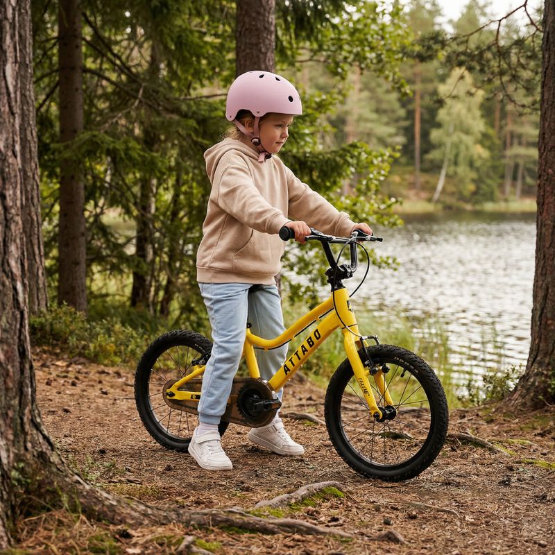 Bicicletta per bambini ATTABO EASE 16" 7,3 kg giallo 4