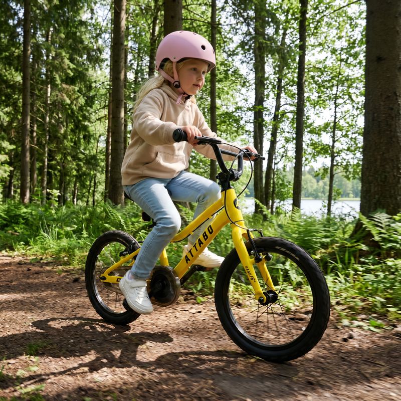 Bicicletta per bambini ATTABO EASE 16" 7,3 kg giallo 7