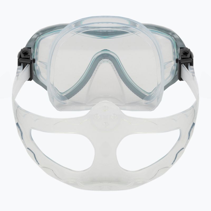 AQUASTIC Jetty set snorkeling maschera + boccaglio blu 5