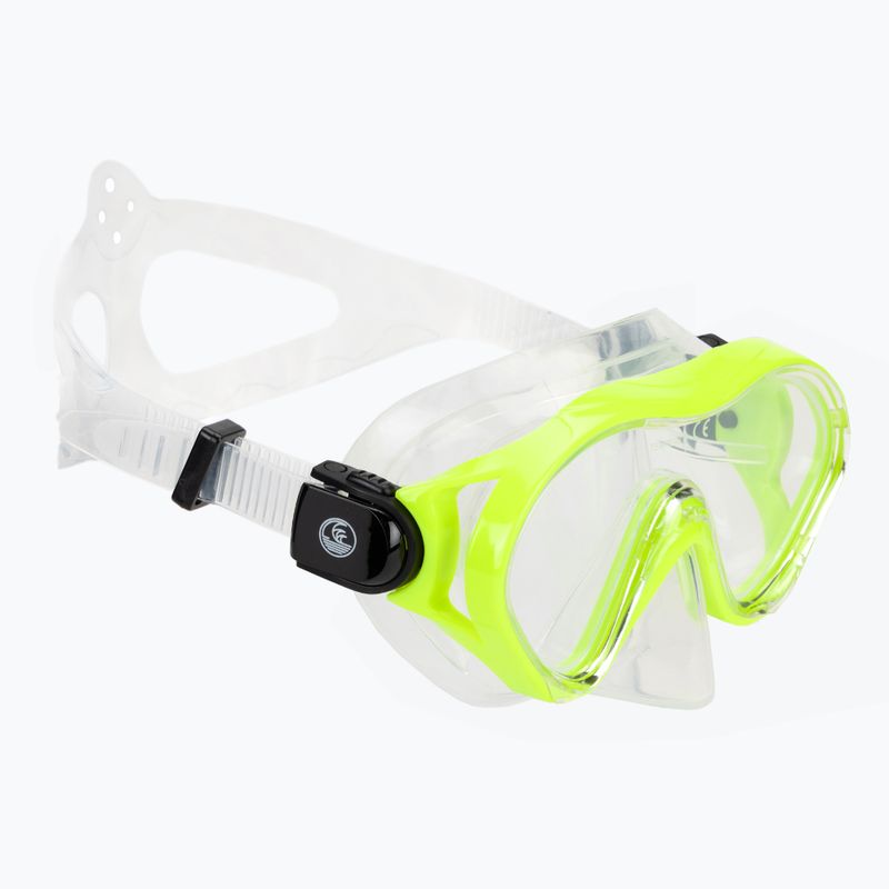 Set da snorkeling per bambini AQUASTIC Maschera + boccaglio per minatori verde 2