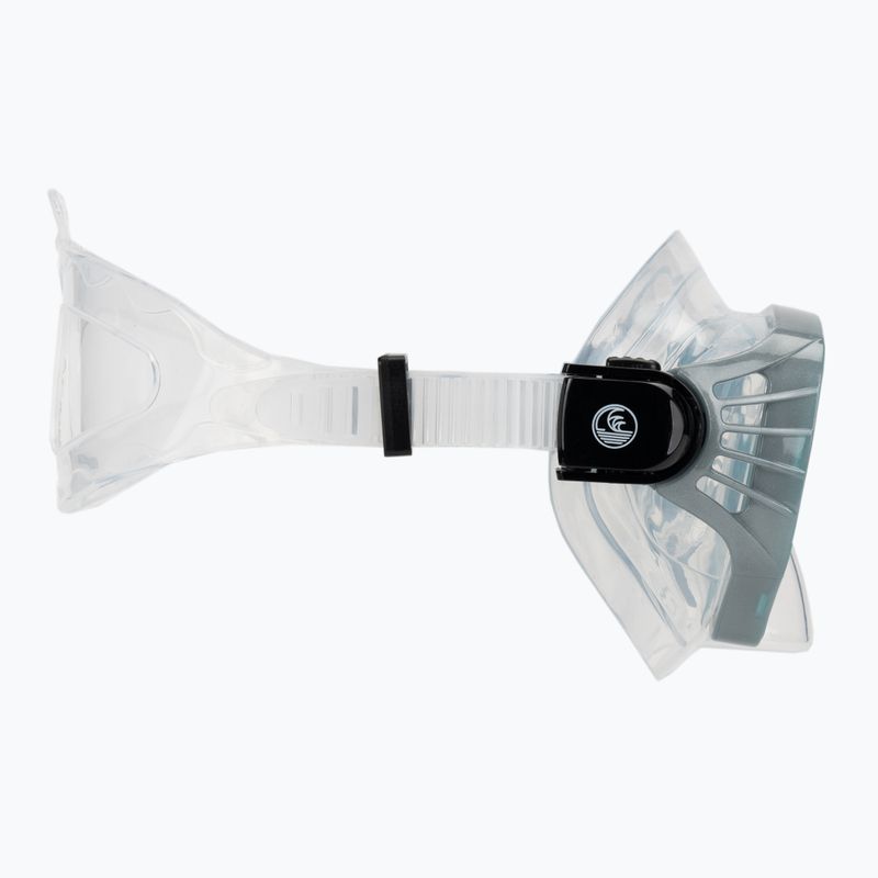 AQUASTIC Maschera da snorkeling blu Jetty 3