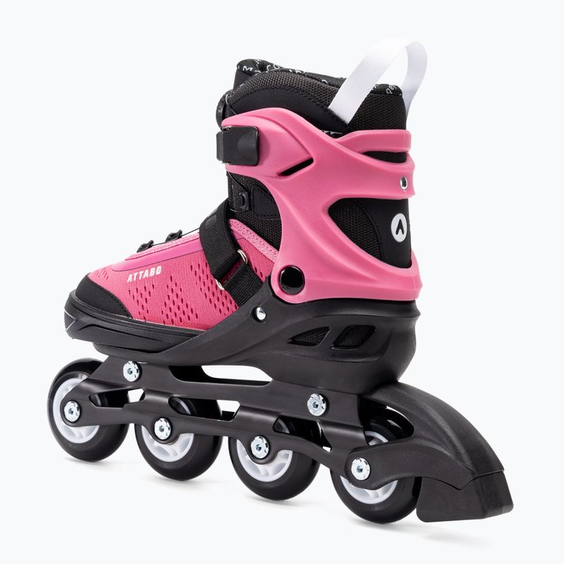 Pattini a rotelle per bambini ATTABO adjustable Stormglider 2 pink 3