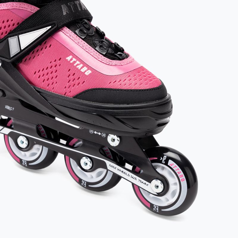 Pattini a rotelle per bambini ATTABO adjustable Stormglider 2 pink 9