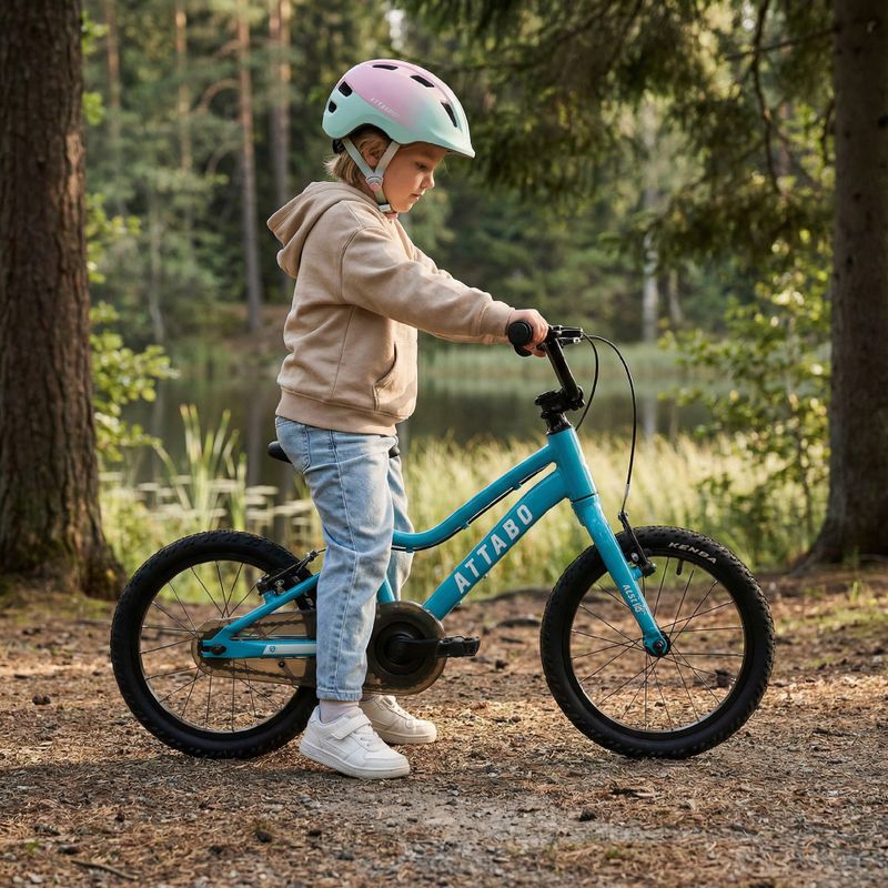 Bicicletta per bambini ATTABO EASE 16" 7,3 kg turchese 6