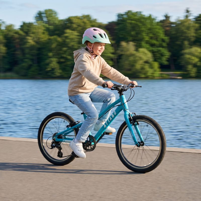 Bicicletta da bambino ATTABO EASE 20" 9,1 kg turchese 4