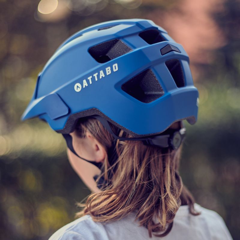 Casco da bici per bambini ATTABO Khola blu 11