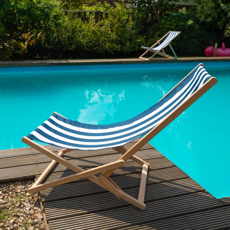 Lettino da campeggio KADVA LSA00780 blu 6