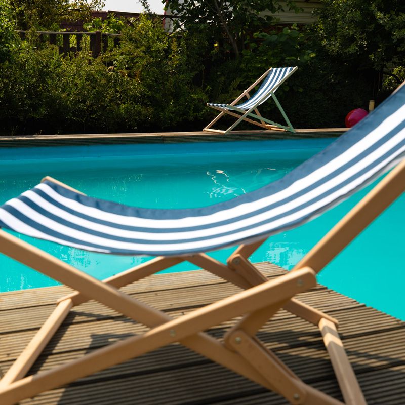 Lettino da campeggio KADVA LSA00780 blu 7
