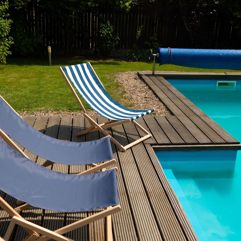 Lettino da campeggio KADVA LSA00780 blu 8