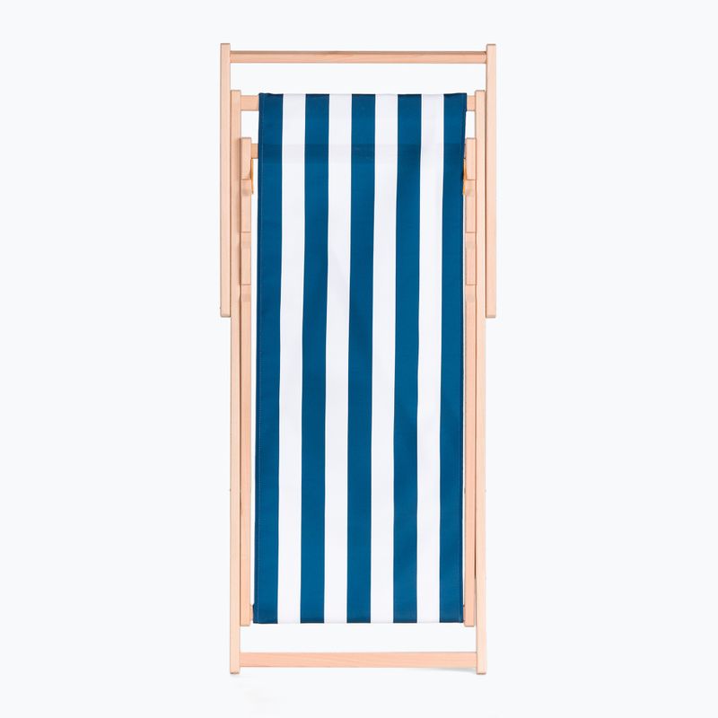 Lettino da giardino regolabile KADVA LSR01310 blu 2