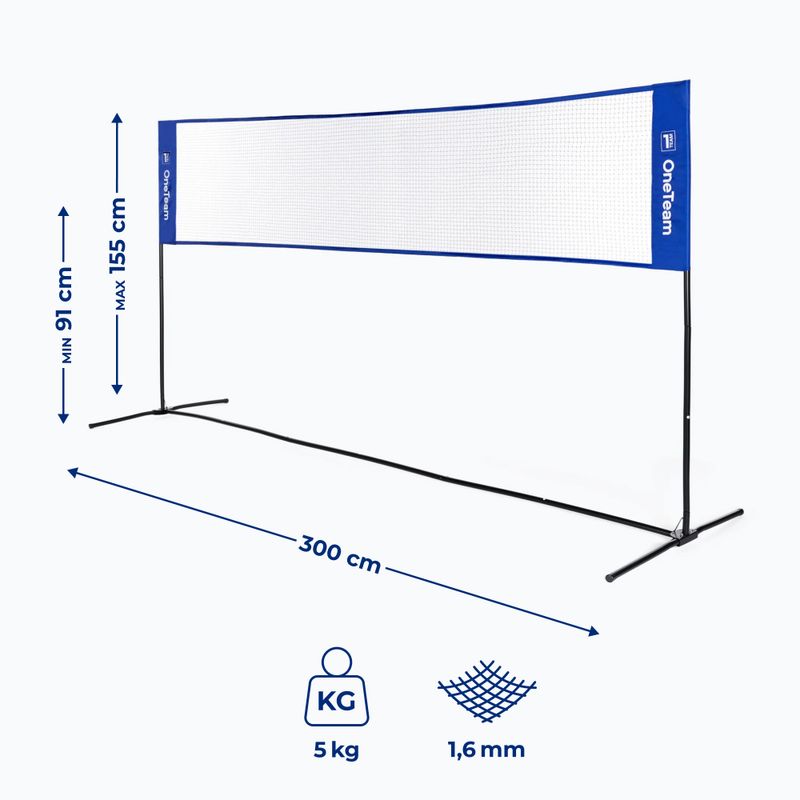 Rete multifunzione OneTeam OT-BN3 blu 2