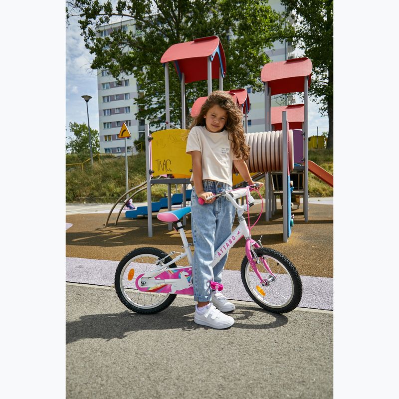 Bicicletta per bambini ATTABO Junior 16" rosa 5