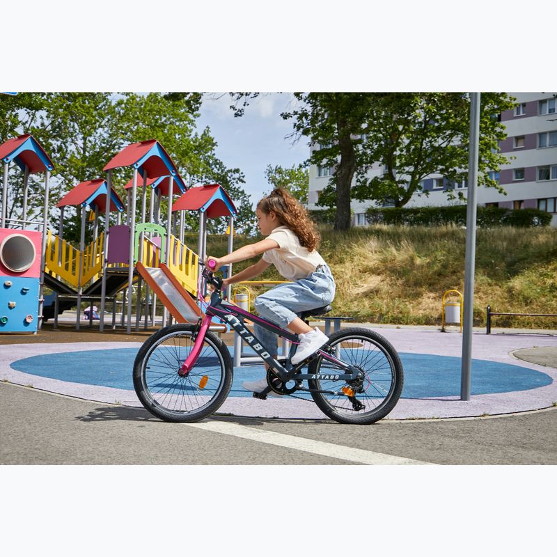 Bicicletta per bambini ATTABO Junior 20" rosa 3