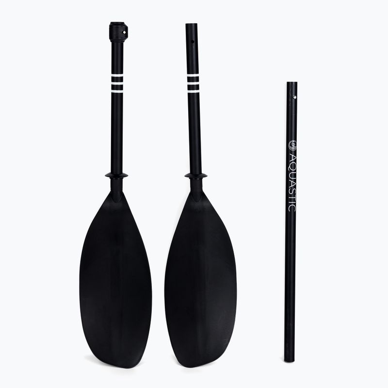 AQUASTIC Pagaia da kayak in 3 parti AQS-KPD002 200-220 cm nero 5