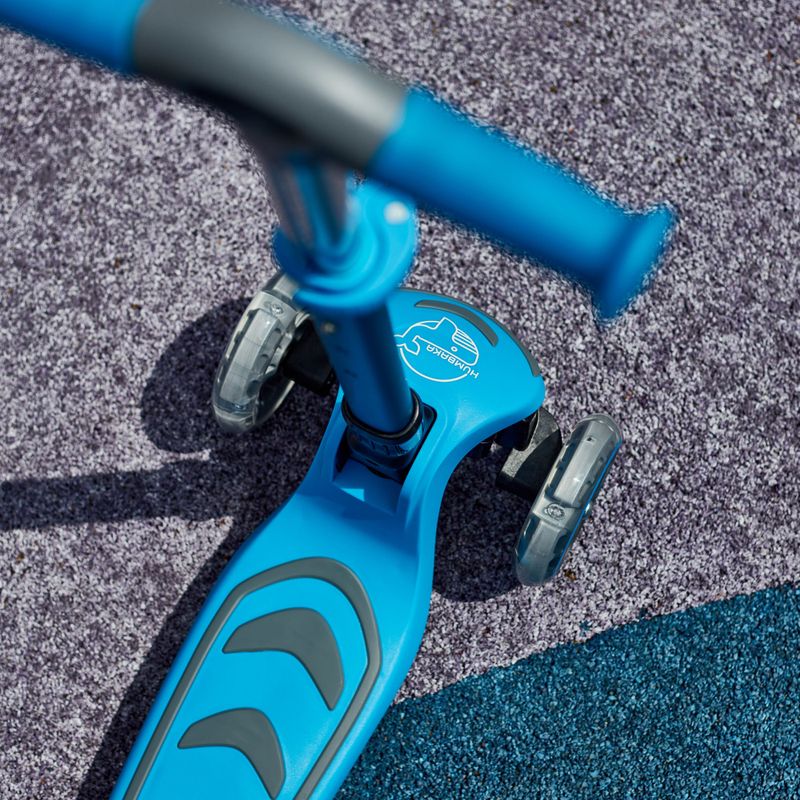 HUMBAKA Mini T scooter triciclo blu per bambini 17