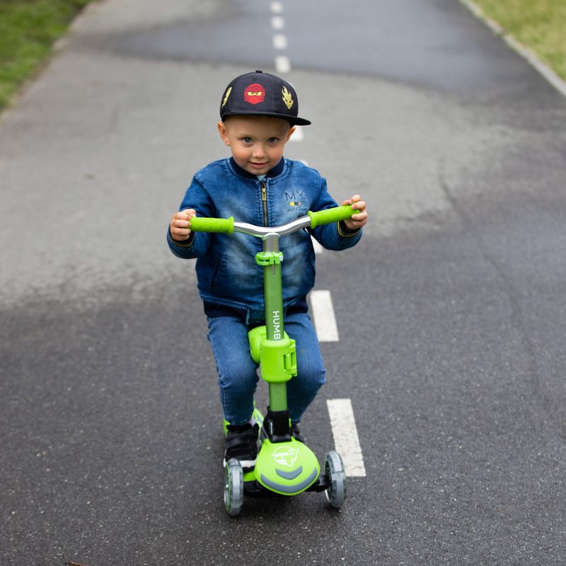 HUMBAKA Mini Y, monopattino triciclo per bambini verde 8